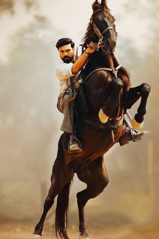 Ram Charan: The Equestrian Hero 🐎✨
