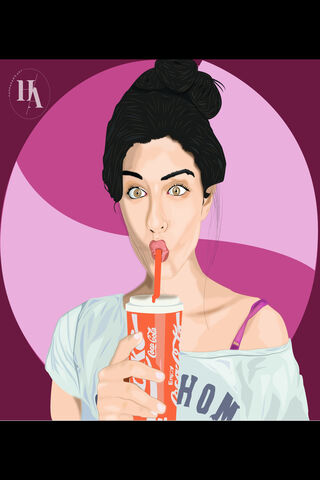 Sipping Style: Samreen Kaur's Refreshing Vibe 🍹✨