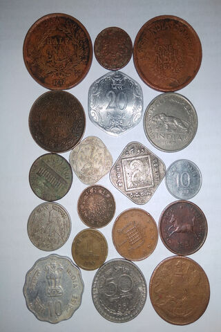 Treasures of Time: A Collection of Vintage Coins 💰✨