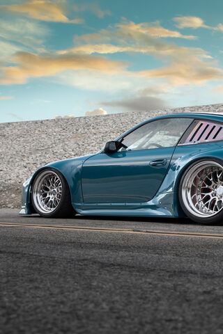 The Sleek Power of the 911 Turbo 🚗💨