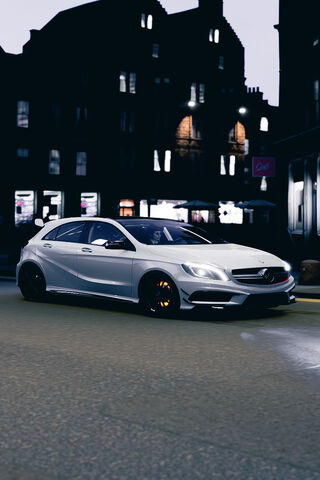 The Sleek Power of the A45 AMG 🚗✨