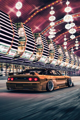 Drift into the Neon Night 🌌🏎️