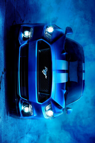 Blue Thunder: The Ford Shelby Mustang Roars!