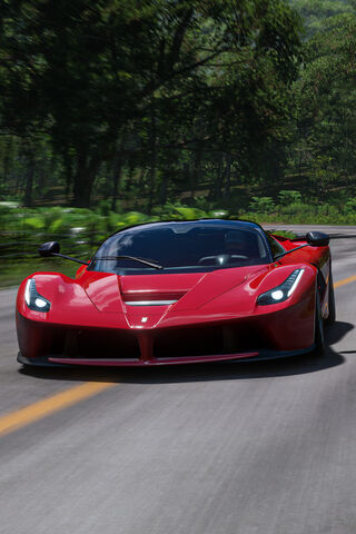 The Prancing Horse: Ferrari LaFerrari in Motion 🏎️✨