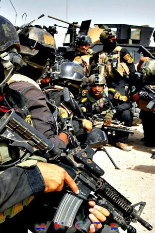 Courage in Unity: Iraqi Forces in Action 🇮🇶
