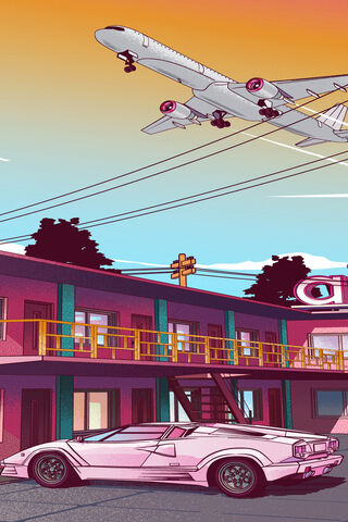 Sky High Dreams: Lambo & Jet Adventures 🚗✈️