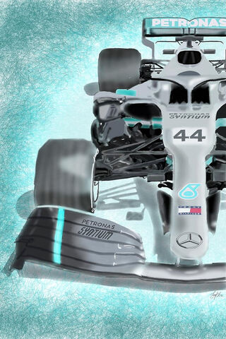 Speed and Precision: The Mercedes F1 2019 Car
