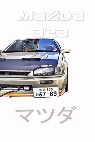 Mazda 323: A Classic JDM Icon 🚗✨