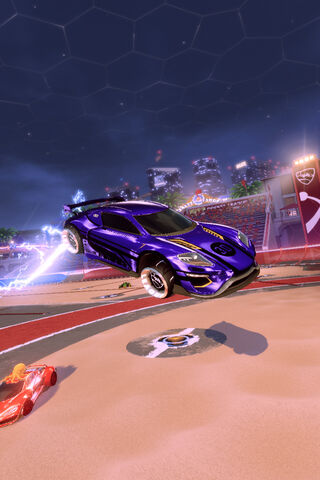 Soaring to Victory in Rocket League! 🚗⚽️