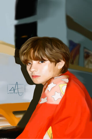 Starry Vibes: Taehyung in Dynamite