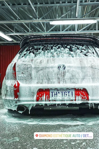 Shining Bright: The Volkswagen Golf GTI in Action! 🚗✨