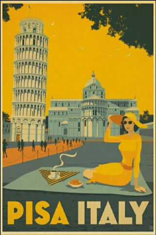 Charming Pisa: A Vintage Escape