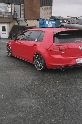 The Bold Volkswagen Golf GTI: A Hatchback Icon 🚗🔥