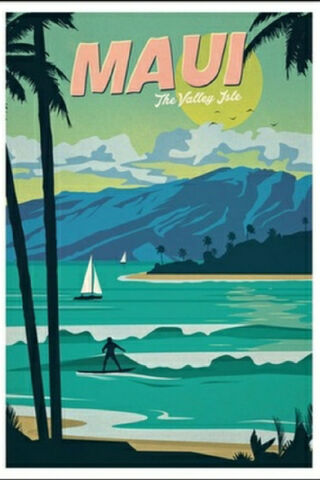 Tropical Vibes: Surfing the Waves of Maui 🌊🌴