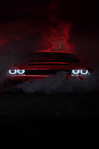 Dodge Challenger: The Beast Awaits 🏎️🔥