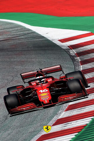 Ferrari F1 Pilot Wallpaper for iPhone