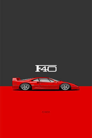 Ferrari F40: The Icon of Speed 🚗💨