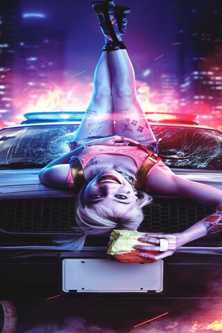Harley Quinn: Chaos on Wheels! 🎉🚓
