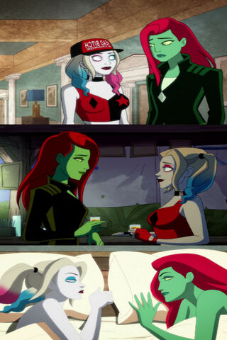 Love in Chaos: Harley & Pamela's Wild Adventures 💚❤️