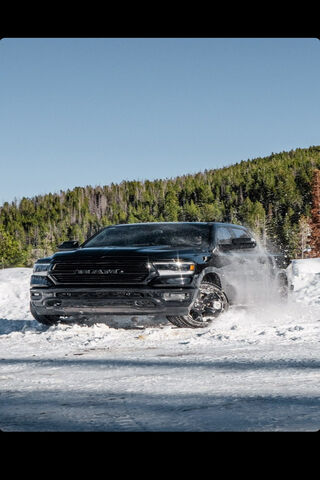Conquering Winter: The RAM 1500 in Action! ❄️🚙