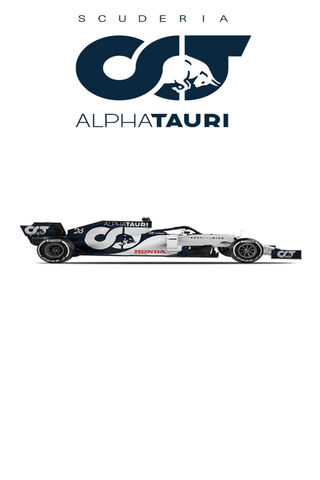 Speed and Style: The Scuderia AlphaTauri F1 Car 🏎️✨