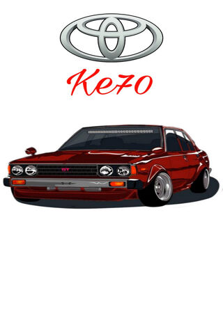 Classic Charm: The Toyota Corolla KE70 🚗✨
