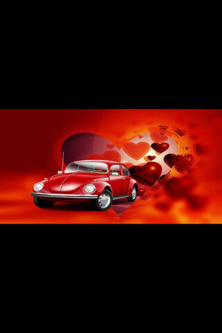 Love on Wheels: The Heartfelt VW Bug