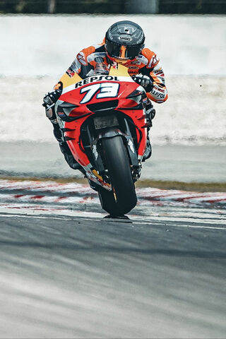 Racing to Glory: Alex Marquez in Action! 🏍️💨