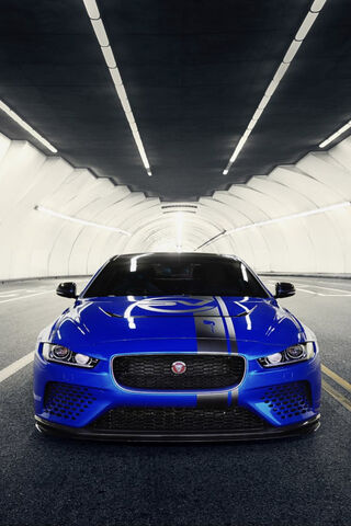 Unleashing Power: The Jaguar XE SVR in Action! 🚗💨