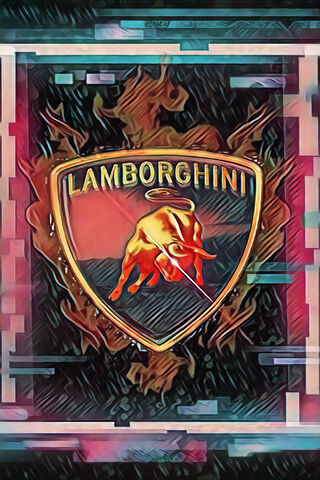 fondo de pantalla del logotipo de lambo