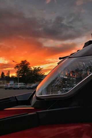 Chasing the Sunset on a Supermoto 🌅🏍️