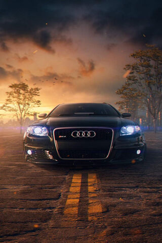 Unleashing Power: The Audi RS4 in Action! 🚗💨