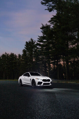 The Power of Elegance: BMW M8 Coupe in Action 🚗✨