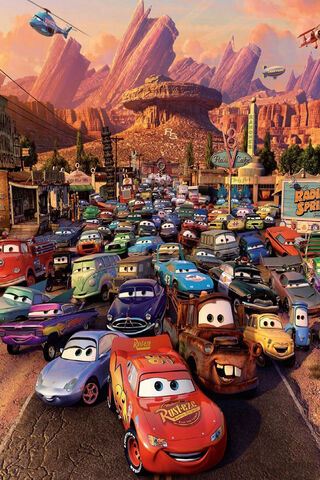 Race to Radiator Springs! 🏁🚗