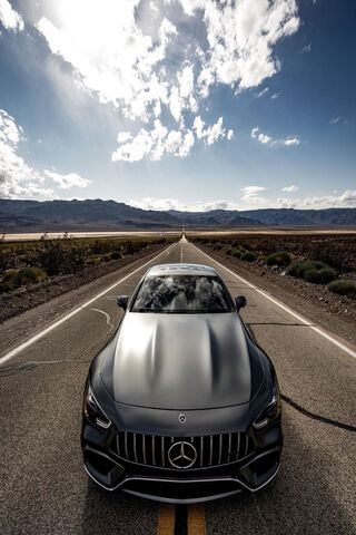 Unleashing Power: The Mercedes GT63 AMG on the Open Road 🚗💨