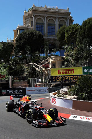 Speed Meets Elegance: The Rb16b at Monaco 🏎️✨