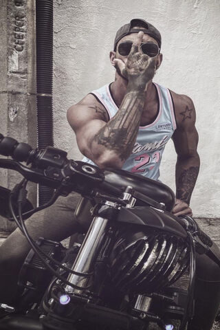 Rebel on Two Wheels 🏍️🤘