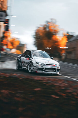 Drift Dreams: The Silvia S15 in Action! 🚗💨