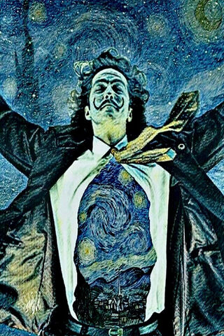 Starry Dreams: A Modern Twist on Van Gogh 🌌✨