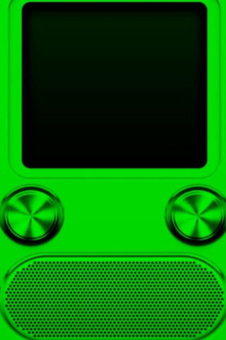 Vibrant Green Retro Radio 🎶