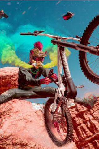 Epic Bike Adventure: A Colorful Ride! 🚴 🌈