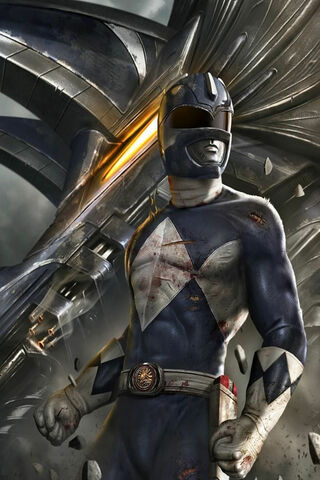 The Mighty Blue Power Ranger: Defender of the Universe! 💙⚡