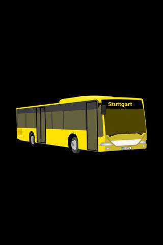 Stuttgart's Bright Yellow Ride! 🚌✨