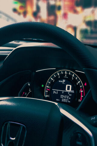 Inside the Civic: A Driver's Perspective 🚗✨