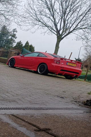 Celica: The Red Rocket Ready to Roar! 🚗🔥