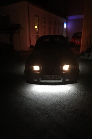 Nighttime Menace: The Evil E36 Strikes Again! 🌌🚗