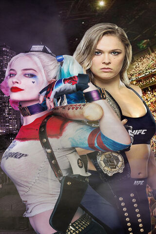 Fierce Icons: Harley and Ronda Unite! 💥