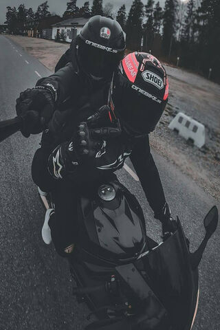 Riding into the Horizon..
