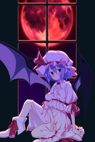 Moonlit Guardian: Remilia Scarlet's Enchantment 🌙🦇
