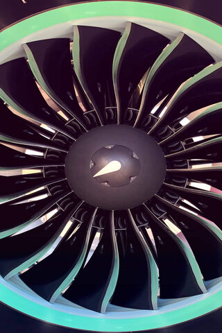 Powering the Skies: A320neo Engine Close-Up ✈️✨